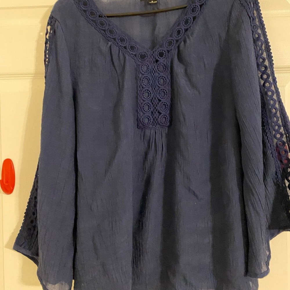 New Direction Navy Blue Medium NWOT